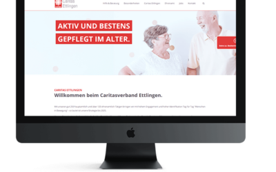 Webseite Caritas